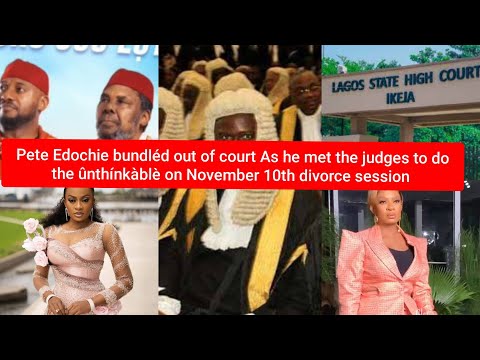 Видео: Пит Эдочи выходил на улицу, когда он встретился с судьями, чтобы провести ûnthínkàblè 10 ноября п...