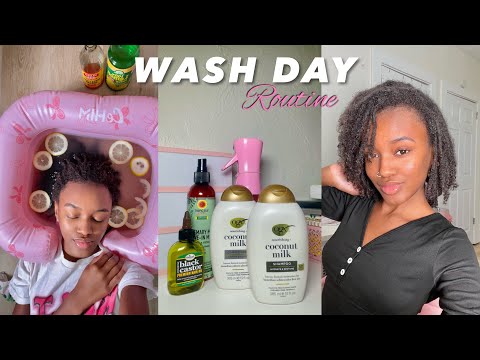 Видео: ПРОСТОЙ стартовый уход для волос Starter Loc Wash Day Routine + Detox | Простой уход в домашних у...