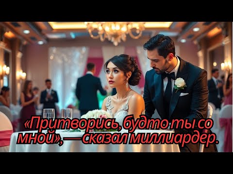Видео: Она сидела одна на свадьбе… пока миллионер-CEO не прошептал: “Притворись моей девушкой”