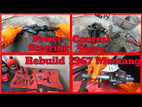 Видео: Как отремонтировать клапан управления гидроусилителем руля - Ford Mustang 1967 года