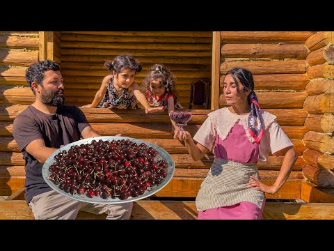 Видео: Как живет и что ест семья в горной деревне в Азербайджане?! Подготовка семьи к зиме