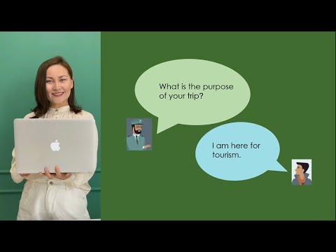 Видео: Ағылшын тілі -Туризм және Кеден - Common English Phrases for Tourism and Customs 旅游·海关英语常用短语