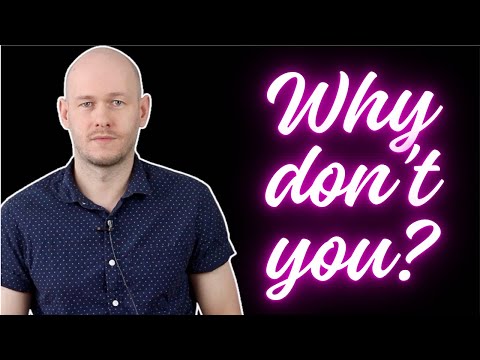 Видео: ЧТО ЗНАЧИТ Why don’t you / we | разница с let’s