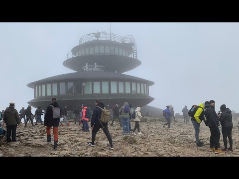 Видео: Путешествие к вершине Чехии : Pec pod Snezkou  и гора Снежка (1603 m)