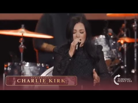 Видео: Песня-откровение + Какое красивое имя Кари Джоб Мемориал Чарли Кирка