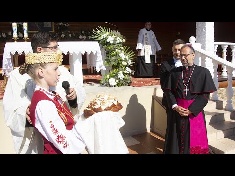 Видео: Тракельскі санктуарый наведаў новы Апостальскі нунцый