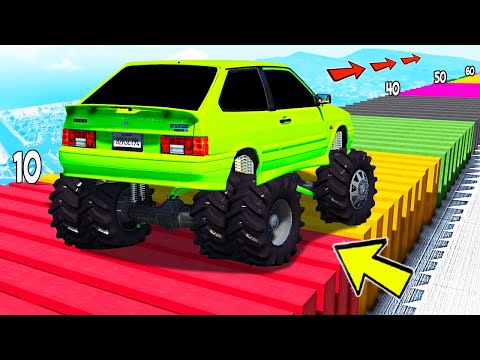 Видео: КАК ДАЛЕКО ПО КОЧКАМ ПРОЕДЕТ ЧИТ ТАЧКА В ГТА 5! ОБЗОР МОДА В GTA 5! РУССКИЕ ДОРОГИ В GTA!