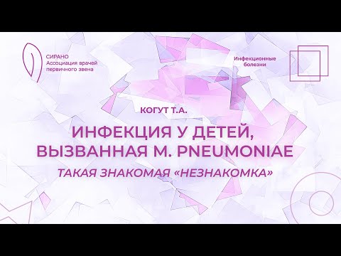 Видео: 13.09.25 19:30 Инфекция у детей, вызванная M. pneumoniae – такая знакомая «незнакомка»