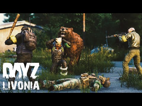 Видео: Атмосферно выживаем с друзьями - DayZ Livonia