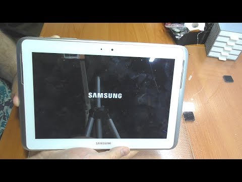 Видео: Не загружается планшет Samsung Galaxy Note 10.1 N8000 / Замена NAND памяти