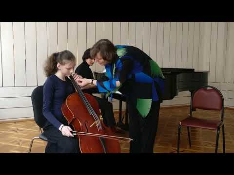 Видео: Ольга Галочкина "Открытый урок. Виолончель"