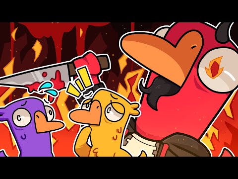 Видео: ОНИ СПРЯТАЛИ НЕ С ТИМ ГУСЯМИ! | Гусь Гусь Утка