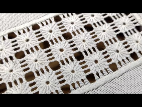 Видео: Як виконати мережку квадратики | Закріпка нитки| Hand embroidery|