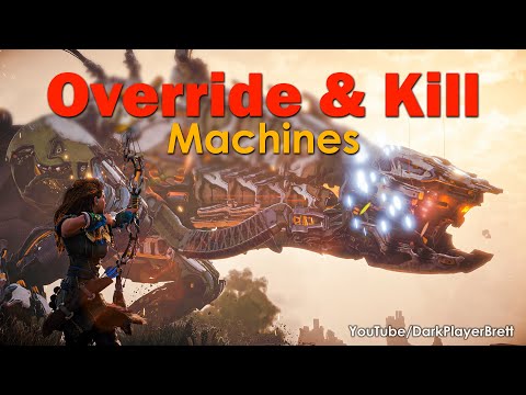 Видео: Horizon Zero Dawn - Все машины (на английском) [HD]