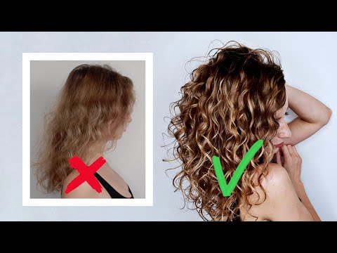 Видео: КУДРЯВЫЙ МЕТОД для начинающих 9 шагов CURLY GIRL METHOD