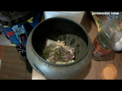 Видео: ГОТОВИМ СУП В ЧУГУНКЕ ИЗ РУССКОЙ ПЕЧИ