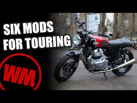 Видео: Royal Enfield Interceptor 650: 6 лучших модификаций для туринга