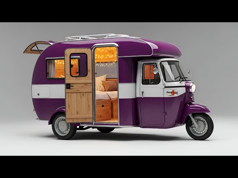 Видео: Попрощайтесь с арендой и счетами — попробуйте Caamper Tricycle RV 2026 года!