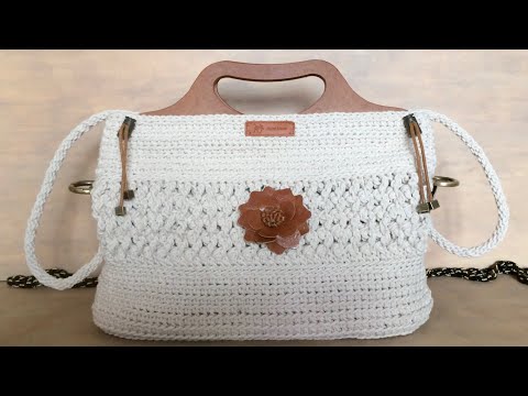 Видео: СУМКА КРЮЧКОМ.  ШПАГАТ КАМЕНЩИКА. ЧАСТЬ 1.