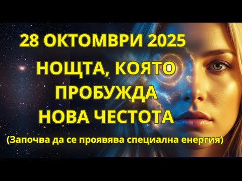 Видео: ЕНЕРГИЯТА НА 28 ОКТОМВРИ ОБЯВЯВА НАСТИГАНЕТО НА МОЩНАТА ЛУНА – ОТВАРЯ СЕ ПОРТАЛ НА ПРЕОБРАЖЕНИЕТО!