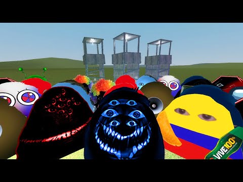 Видео: Злая семья Мунси против башен в Garry's Mod! (Парк 88)