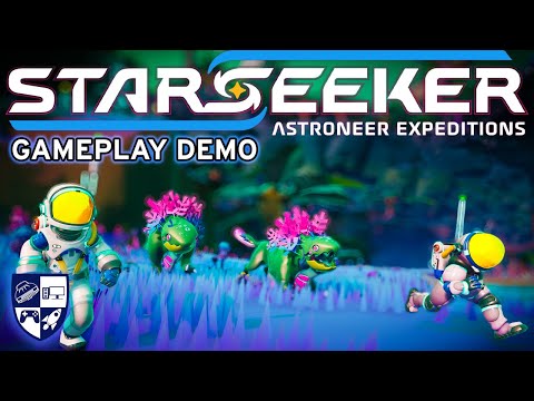 Видео: Демонстрационный игровой процесс Starseeker с PAX | Starseeker: Astroneer Expeditions