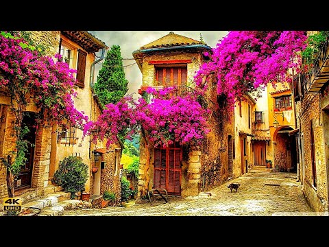 Видео: Турет-сюр-Лу - Уникальная средневековая деревня в мире - Удивительная архитектура