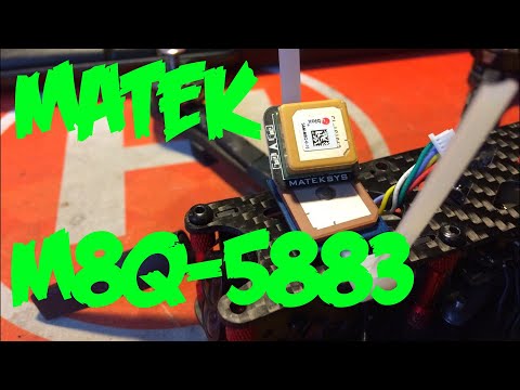 Видео: Обзор жпс Matek M8Q-5883 и сравнение с BN-220