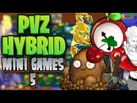 Видео: АРКАДА, ЗВЁЗДЫ И ТРИ В РЯД | PVZ HYBRID MINI GAMES (5/9)