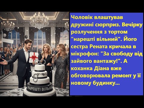 Видео: 😲 Чоловік влаштував вечірку на честь РОЗЛУЧЕННЯ, але забув про один папірець...