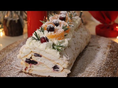 Видео: Меренговый рулет♥️Самый запрашиваемый рецепт