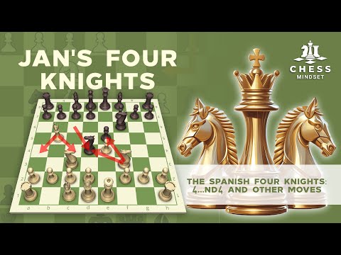 Видео: Четыре испанских коня: хитрый вариант 4...Nd4 и другие редкие идеи!