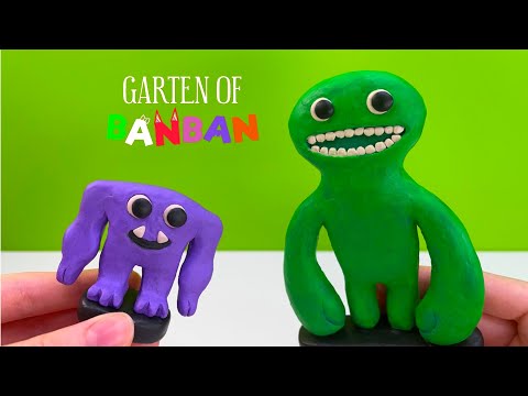 Видео: Джамбо Джош и Капитан Фидлз из пластилина ► Garten of Banban | ИЗИ Лепка
