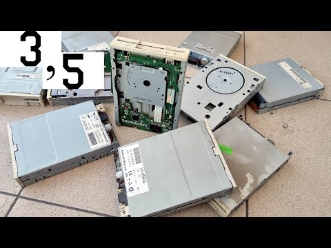 Видео: что внутри флоппи дисковода 3.5 ✔ Компы за 400 рублей