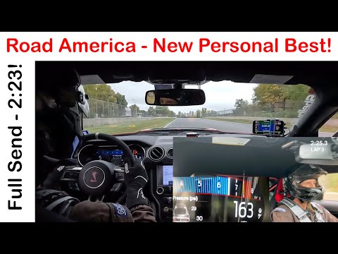 Видео: Road America 2:23 — Shelby GT500 CFTP — новый личный рекорд!