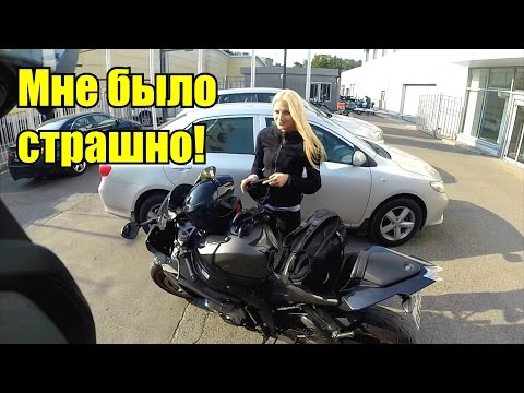 Видео: Блондинка за рулем S1000RR. А я на заднем сиденье. Это было страшно!