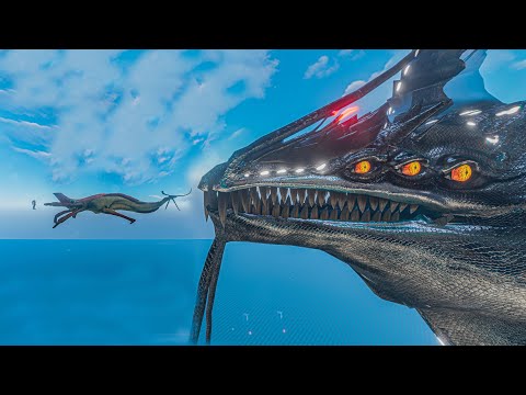 Видео: СРАВНЕНИЕ РАЗМЕРОВ ВСЕХ ЛЕВИАФАНОВ SUBNAUTICA