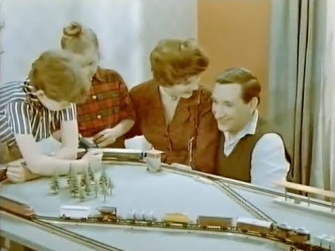 Видео: Рекламный ролик Märklin "Знаменитый и востребованный" 1963 - Модель железной дороги
