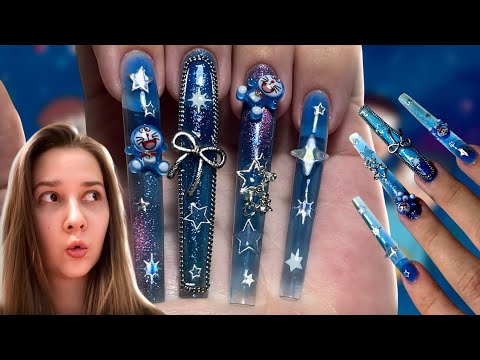 Видео: ГЕЛЬ УТЁК В ПЯТКИ 🫠NAIL ART DORAEMON, МАНИКЮР В КОРЕЙСКОМ СТИЛЕ