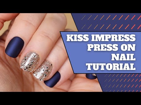 Видео: Урок по наращиванию ногтей Kiss ImPress | KBEAUTYHOBBIT