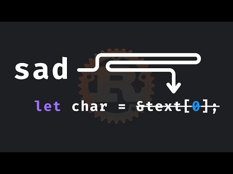 Видео: 54: Индексация строк в Rust — непростая задача