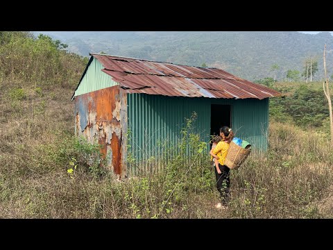 Видео: Мать-одиночка и ее маленький ребенок находят пыльный заброшенный дом #vilagevlogs