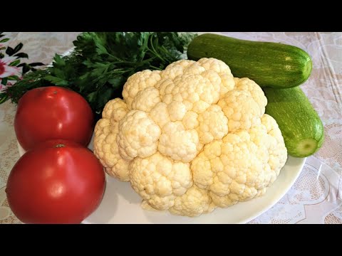 Видео: Божественное рагу из цветной капусты! Рецепт простой и очень вкусный!