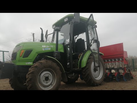 Видео: Сівник Заря!! ШОК!?! Перша посівна! Результат! DW404DC
