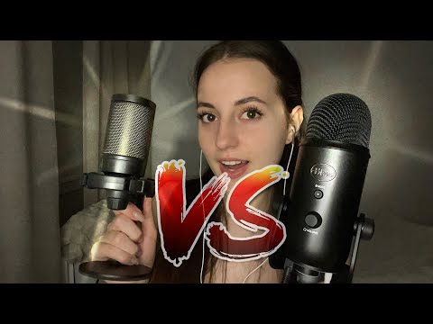 Видео: АСМР•СРАВНЕНИЕ МИКРОФОНОВ•BLUE YETI•NOR TEC