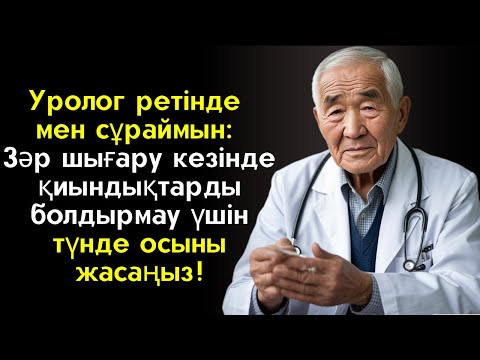 Видео: 60-тан кейін! Қуықты қорғау үшін ұйықтар алдында осыны жасаңыз!