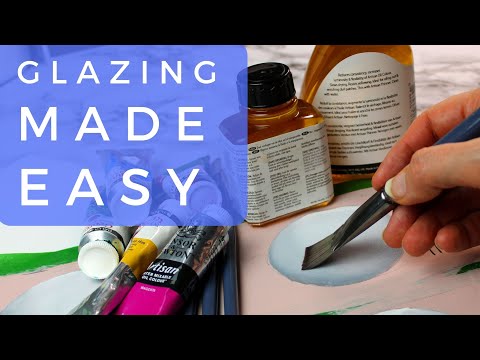 Видео: Как глазировать смешивающимися с водой маслами