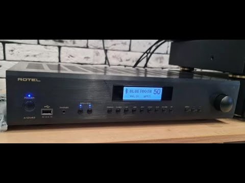 Видео: Краткий обзор и пример звучания Rotel A12 mkii + REGA RS7