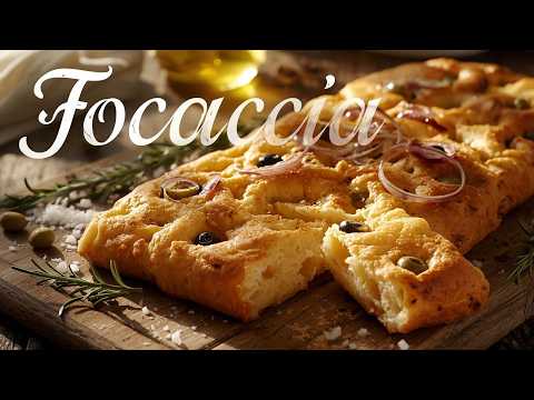 Видео: Итальянская фокачча без замеса: идеальный хлеб, который получится у всех