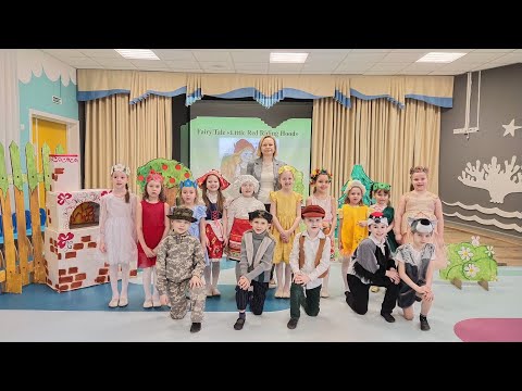 Видео: Fairy tale "Little Red Riding Hood" ("Красная шапочка"- мюзикл на английском языке). Школа 1770